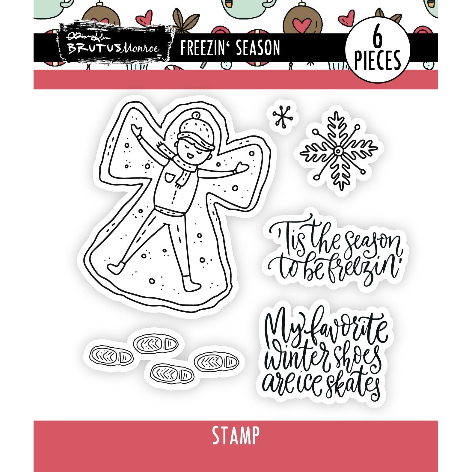 Brutus Monroe Freezin' Season Clear Stamps bru5236