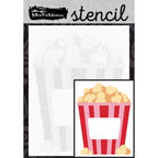 Brutus Monroe Fresh Popcorn A2 Layering Stencils bru6100-2