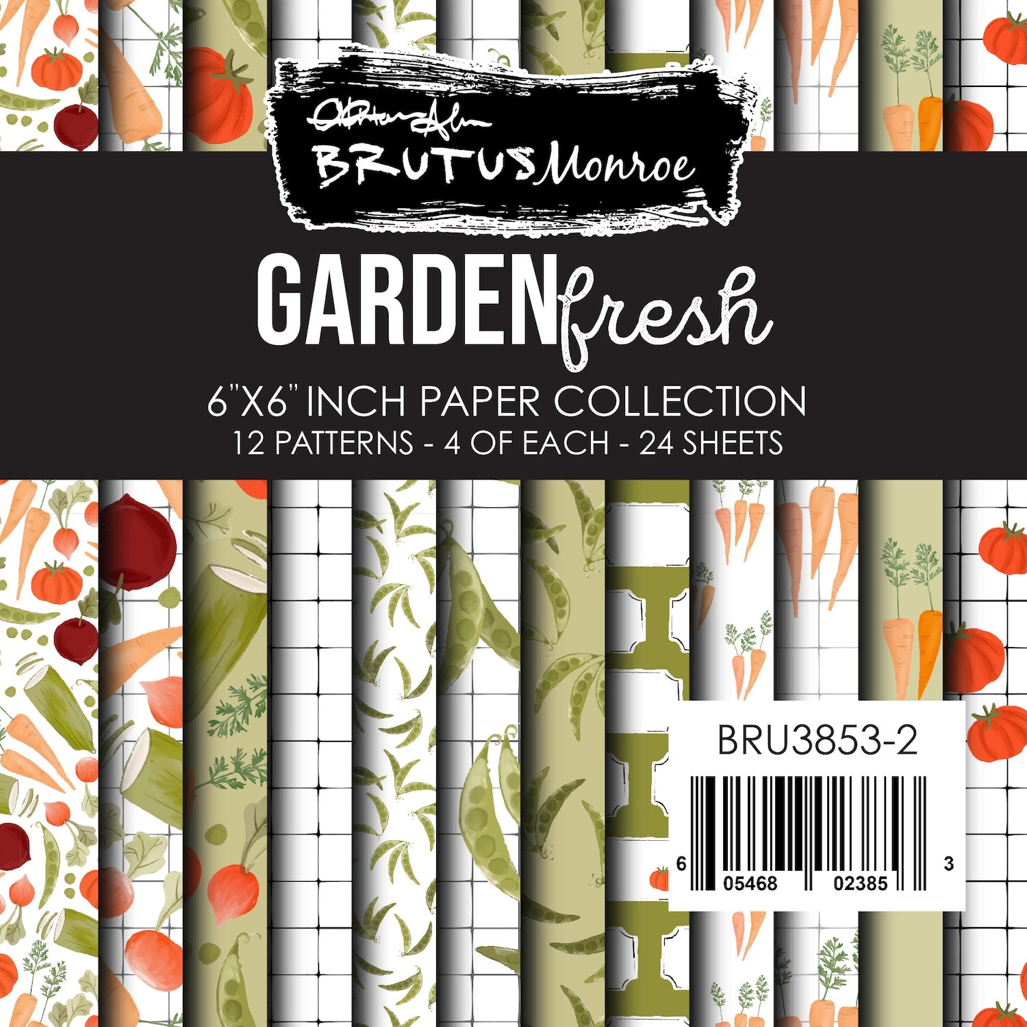Brutus Monroe Garden Fresh 6x6 Paper Pad bru3853-2