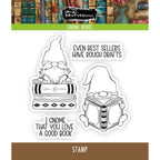 Brutus Monroe Gnome Books Clear Stamp Set bru9740-2
