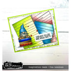 Brutus Monroe Gnome Books Clear Stamp Set bru9740-2 notes