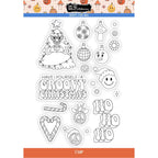 Brutus Monroe Groovy Christmas Clear Stamps bru5711
