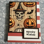 Brutus Monroe Halloween Night DuoFoil Sheets bru6161 spooky wishes card