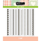 Brutus Monroe Happy Threads Clear Stamps bru4907