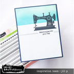Brutus Monroe Happy Threads Clear Stamps bru4907 sewing