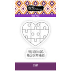 Brutus Monroe Heart Piece Clear Stamp Set bru6968