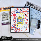 Brutus Monroe High Roller A2 Layering Stencils bru9670 dice