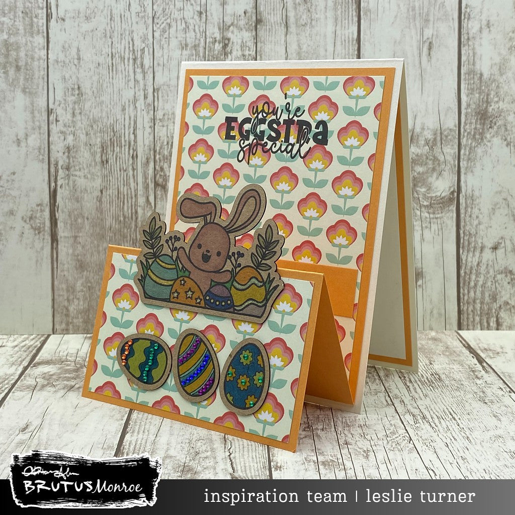 Brutus Monroe Hip Hop Hooray Clear Stamps bru8956 eggstra