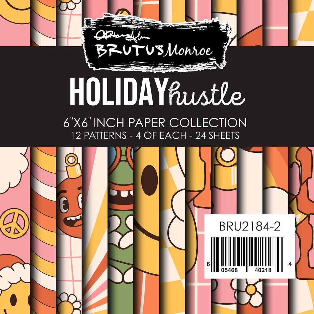 Brutus Monroe Holiday Hustle 6x6 Paper Pad bru2184-2
