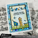 Brutus Monroe Home Tweet Home Clear Stamps bru7178 bird house