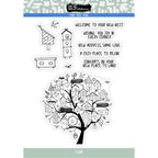 Brutus Monroe Home Tweet Home Clear Stamps bru7178 home