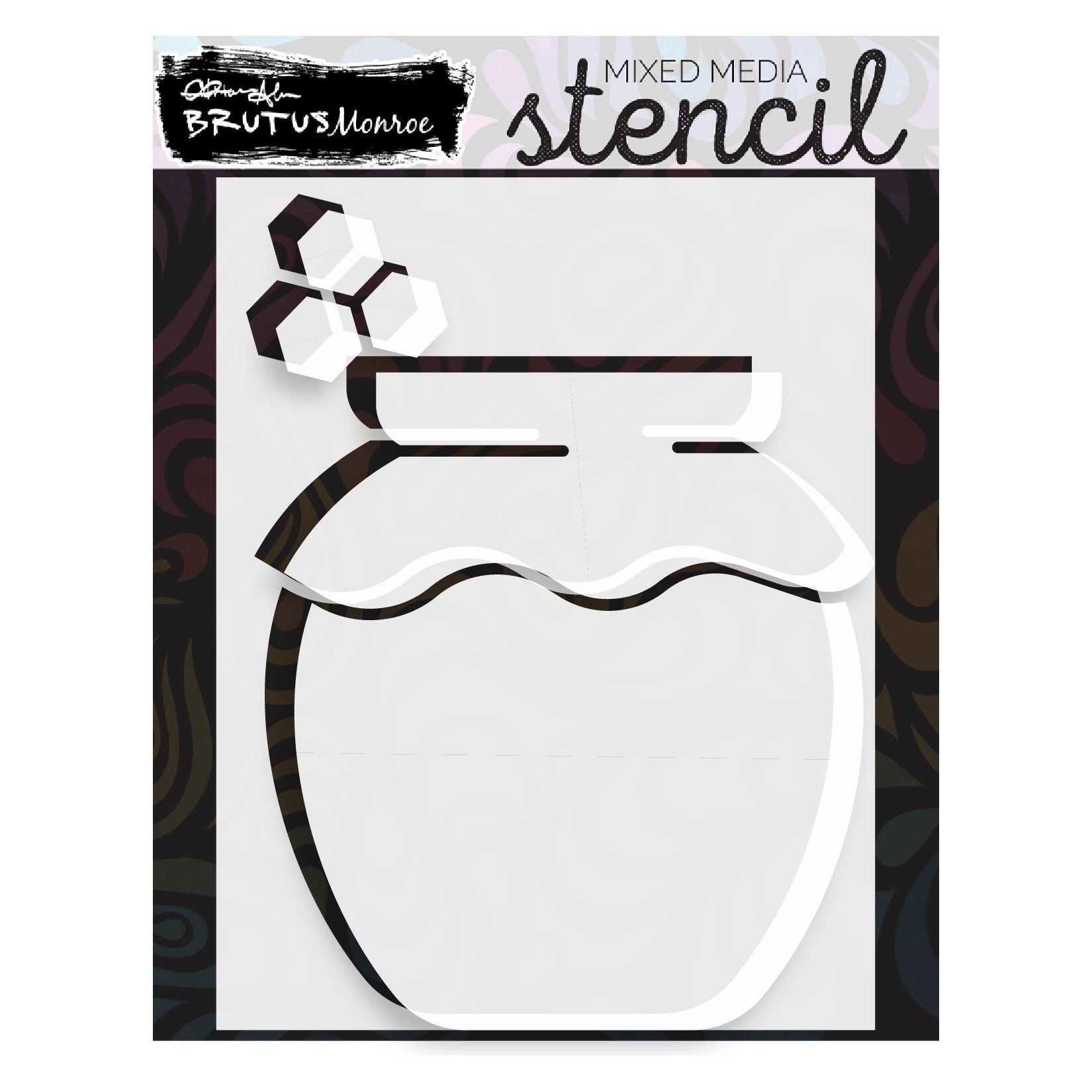 Brutus Monroe Honey Pot A2 Stencil bru4976