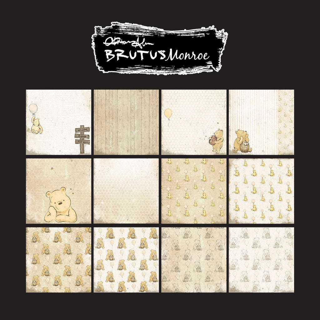 Brutus Monroe Hunny Acres 6x6 Paper Pad bru4144 package back