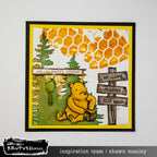 Brutus Monroe Hunny Acres 6x6 Paper Pad bru4144 pooh