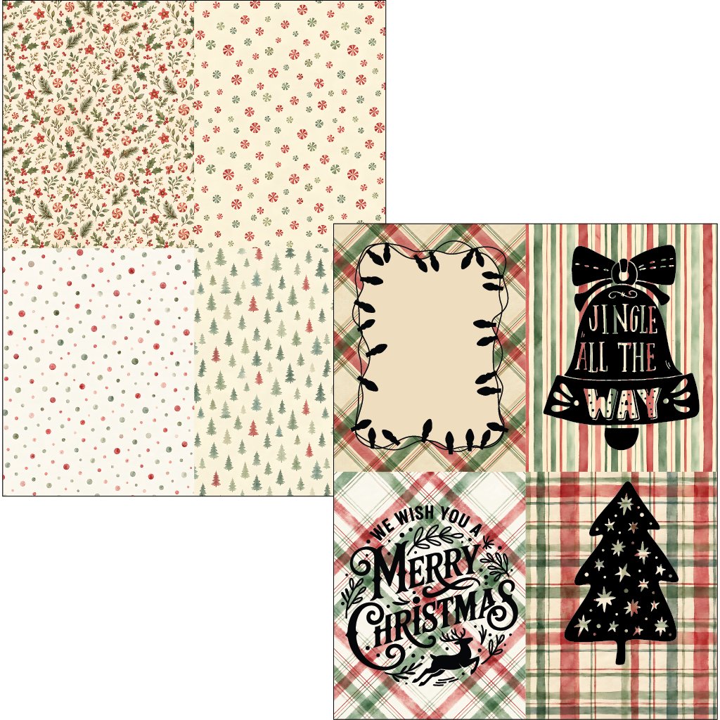 Brutus Monroe Jingle All the Way DuoFoil Sheets bru3815-3