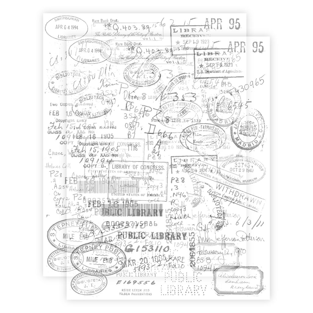 Brutus Monroe Library Acetate Sheets bru3327-2