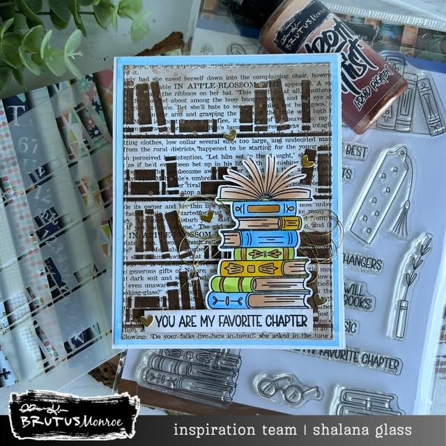 Brutus Monroe Literally The Best Clear Stamp Set bru0407-2 chapter