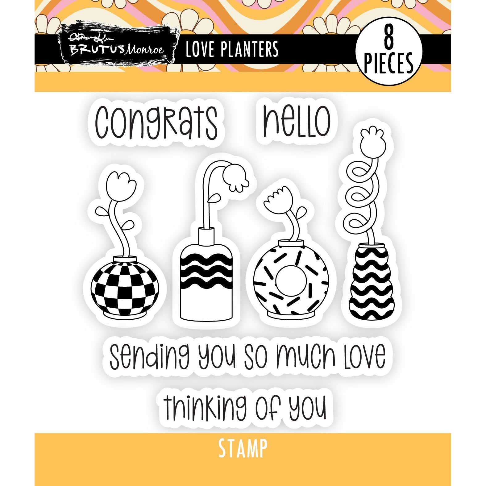 Brutus Monroe Love Planters Clear Stamps bru3249 1
