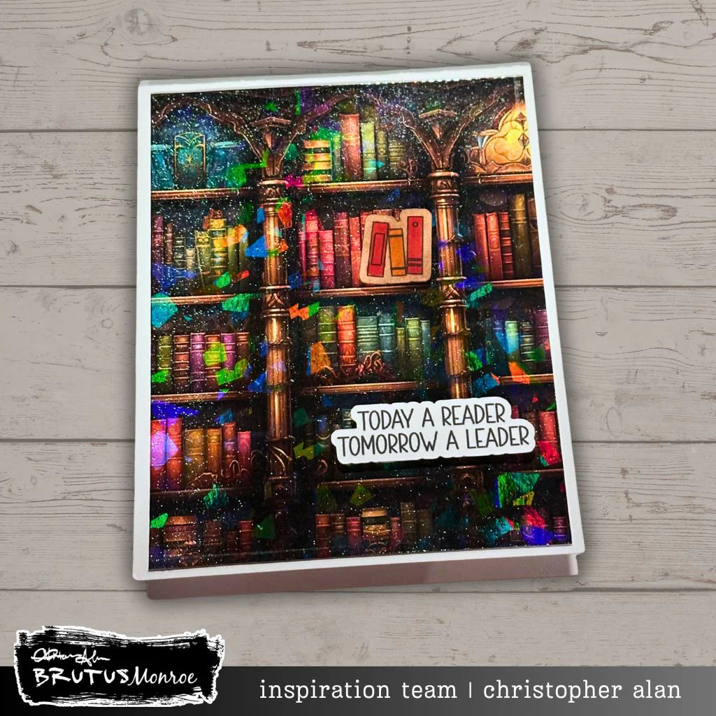 Brutus Monroe Magical Library Card Panels bru8172 reader