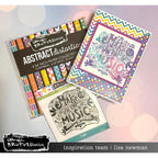 Brutus Monroe Make Music Clear Stamp Set bru4536-2 colorful dots and lines music card
