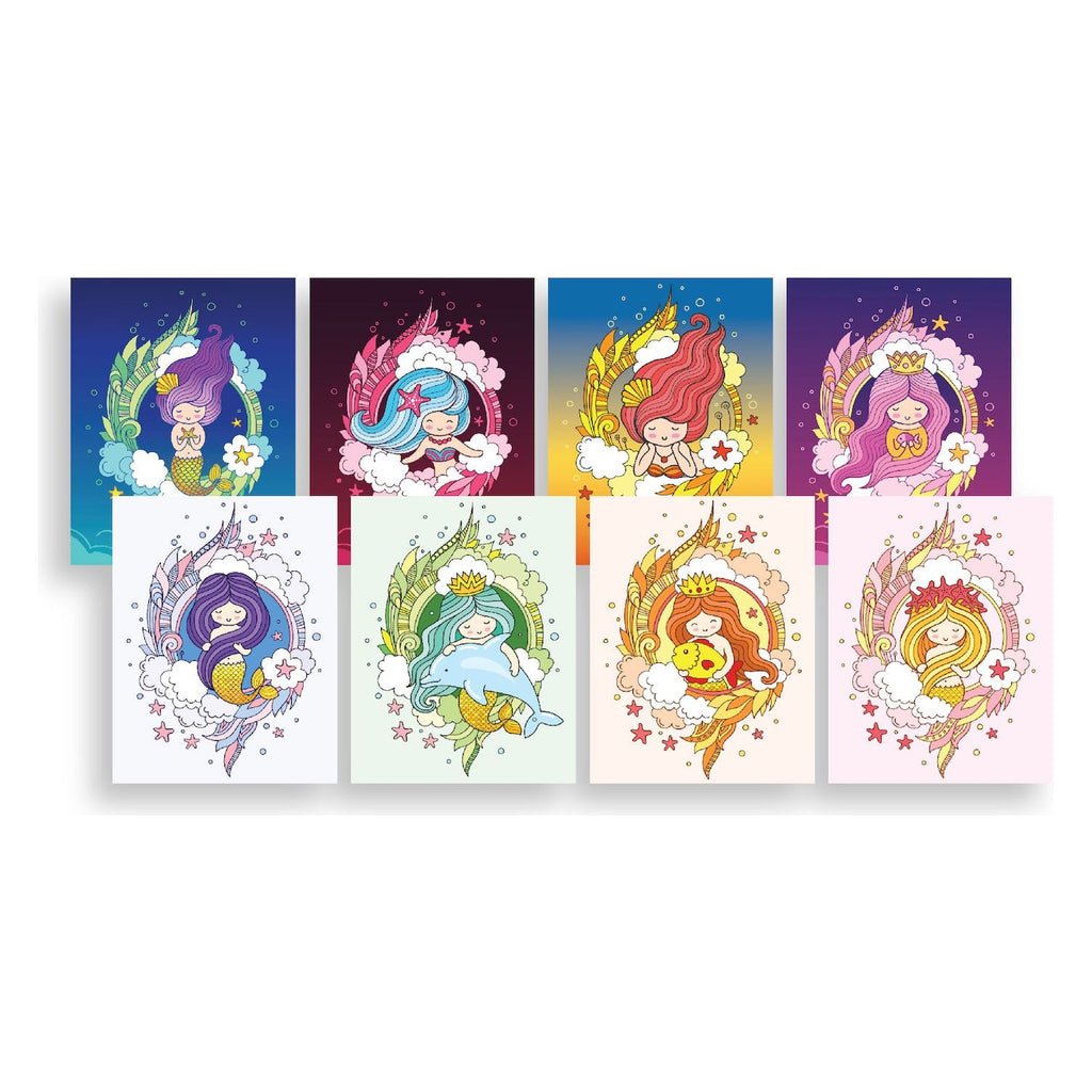 Brutus Monroe Mermaid Card Panels bru1995