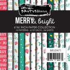 Brutus Monroe Merry and Bright 6x6 Paper Pad bru0471