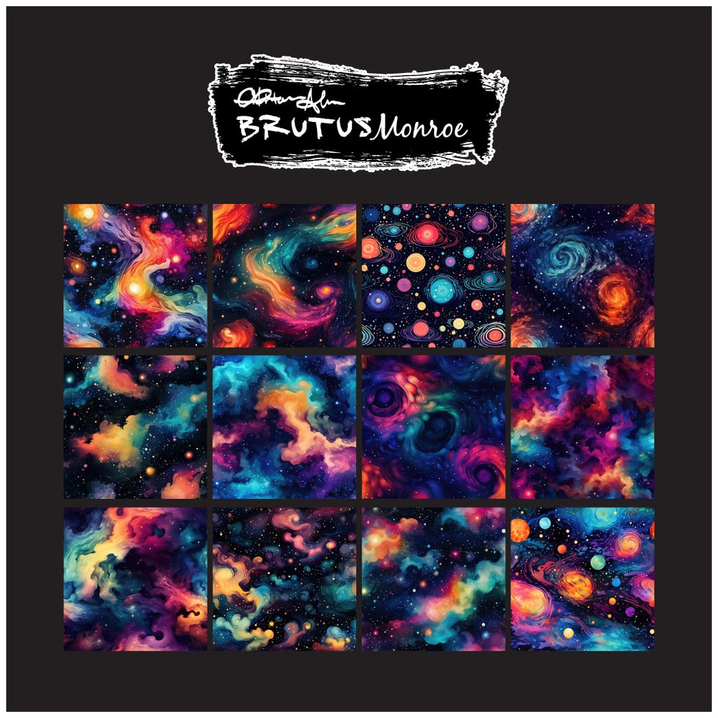 Brutus Monroe Milky Way 6x6 Paper Pad bru7852 planets