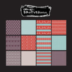 Brutus Monroe Nordic Knit 6x6 Paper Pad bru6552 sheets