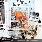 Brutus Monroe Open Skies DuoFoil Washi Sheets bru3991 stop the presses