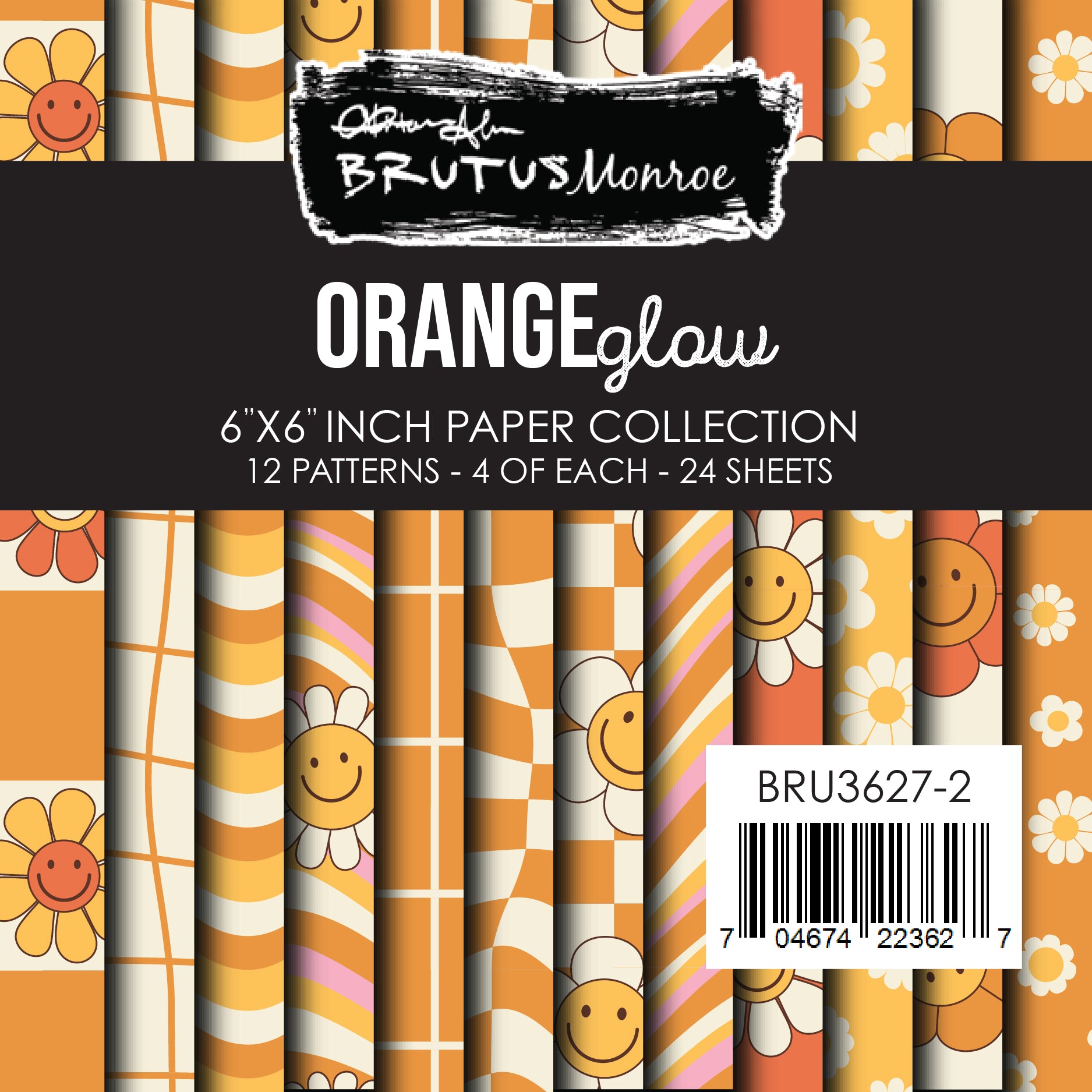 Brutus Monroe Orange Glow Paper Pad bru3627-2