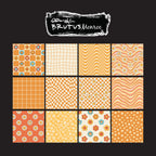 Brutus Monroe Orange Glow Paper Pad bru3627-2 pages