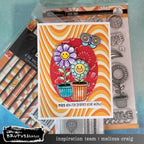 Brutus Monroe Orange Glow Paper Pad bru3627-2 thank you