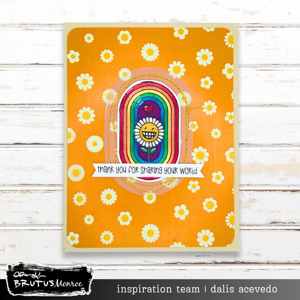 Brutus Monroe Orange Glow Paper Pad bru3627-2 world