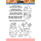 Brutus Monroe Orange Spice Clear Stamp Set bru9673