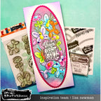 Brutus Monroe Party Animal Clear Stamp Set bru5066-2 balloon animals flower butterfly birthday card lisa newman