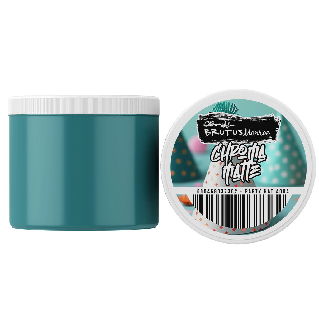 Brutus Monroe Party Hat Aqua Chroma Matte Glaze bru7362