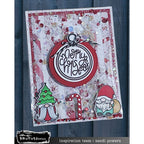 Brutus Monroe Peppermint Patterns Washi Sheets bru8911 ornament