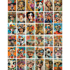 Brutus Monroe Pop Art Portraits Creative Cards bru5361 contents inside
