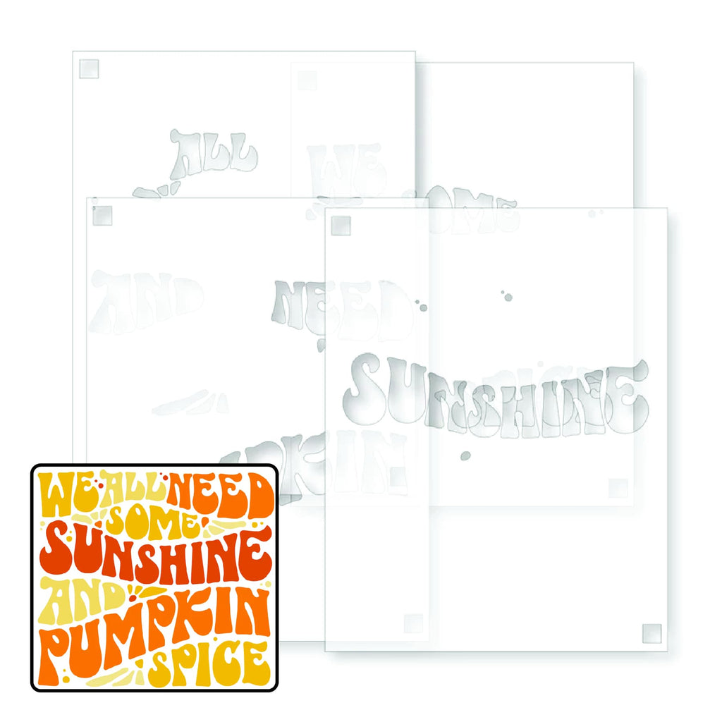 Brutus Monroe Pumpkin Spice Layering Stencils bru1396
