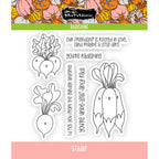Brutus Monroe Radishing Clear Stamp Set bru8686