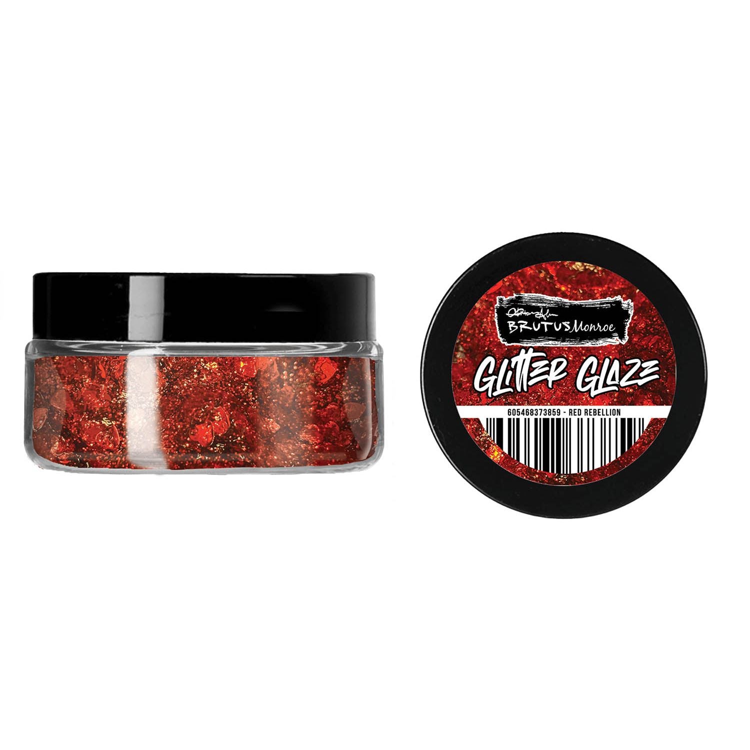 Brutus Monroe Red Rebellion Glitter Glaze bru3859