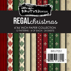Brutus Monroe Regal Christmas 6x6 Paper Pad bru7051