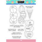 Brutus Monroe Scoop of the Seasons Clear Stamps bru1062
