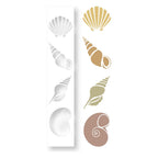 Brutus Monroe Sea Shells Slide Stencil bru6978-2