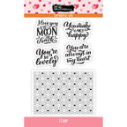 Brutus Monroe Sentimental Love Clear Stamp Set bru2180