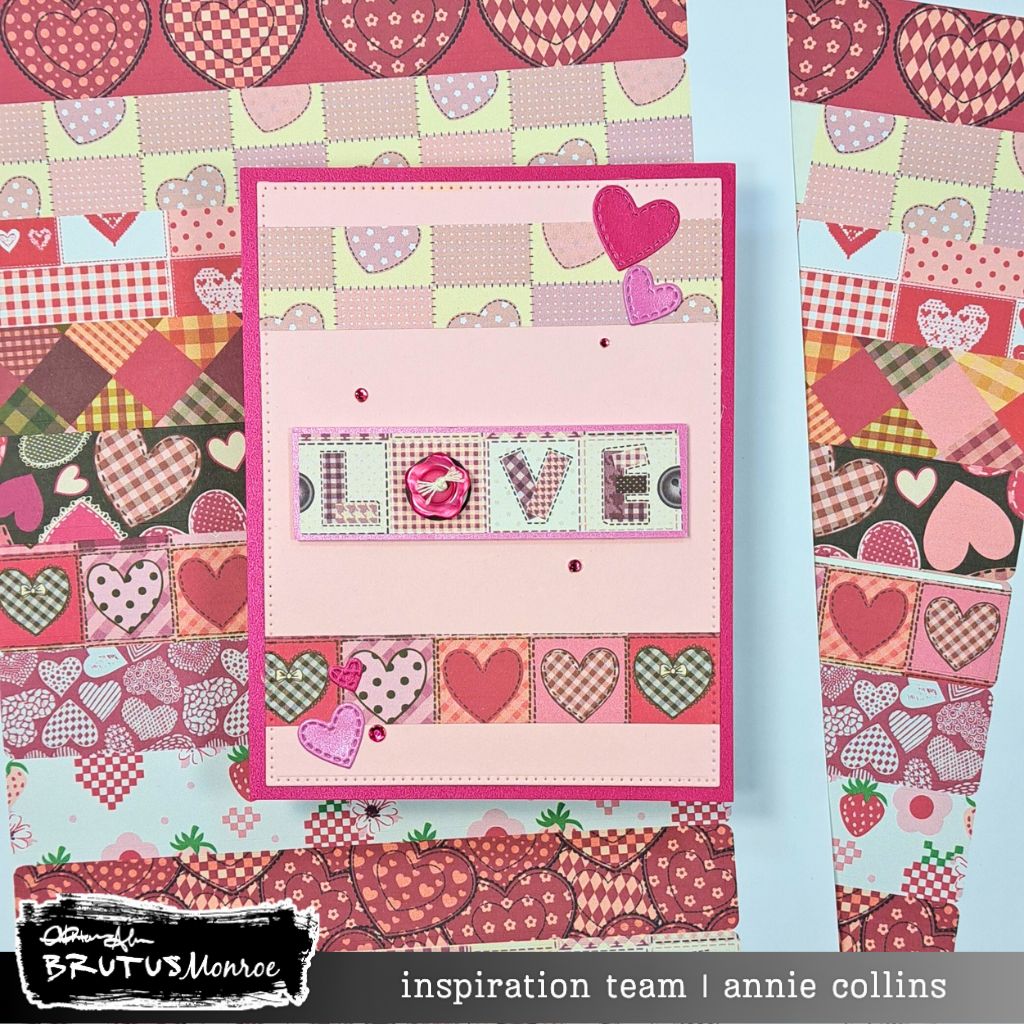 Brutus Monroe Sew in Love Washi Sheets bru4481-2 love