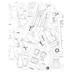 Brutus Monroe Sewn Patterns Acetate Sheets bru6049