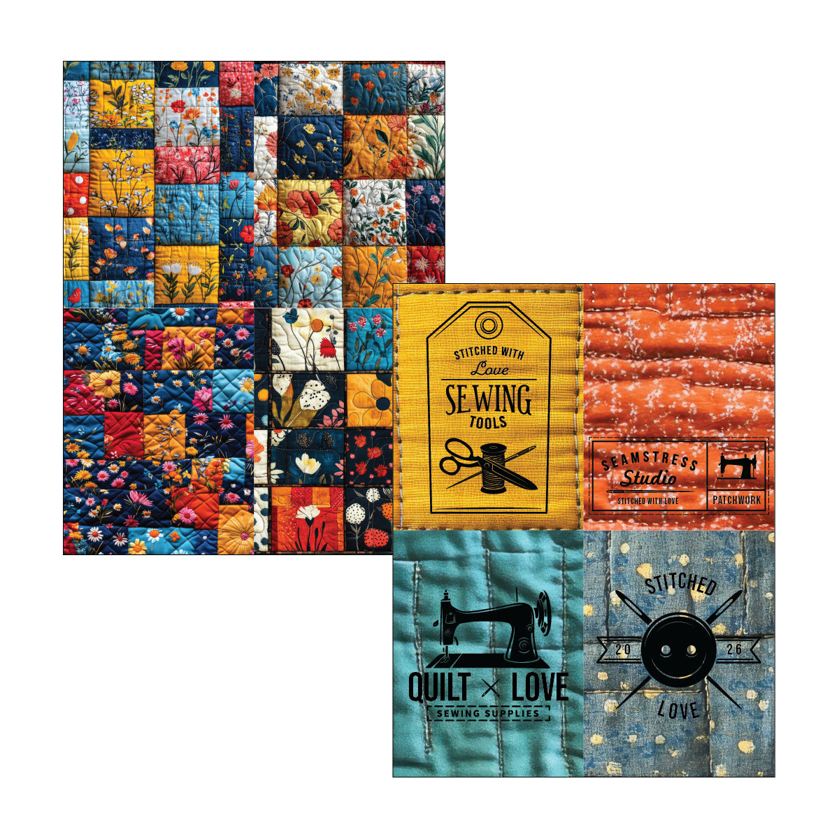 Brutus Monroe Sewn Together DuoFoil Sheets bru3377