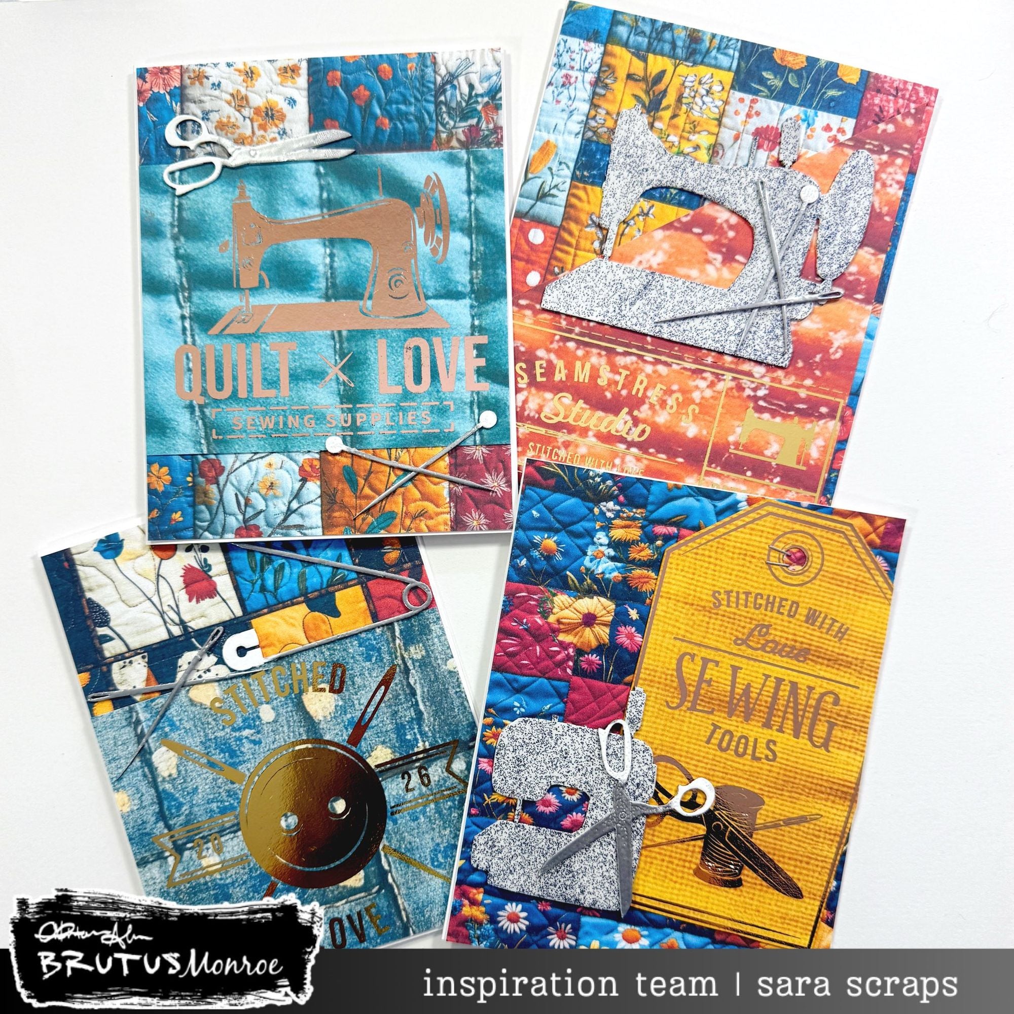 Brutus Monroe Sewn Together DuoFoil Sheets bru3377 sewing