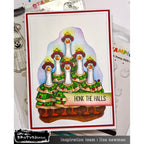 Brutus Monroe Silly Goose STAMPtember Exclusive Stamps and Dies Honk The Halls Card Lisa